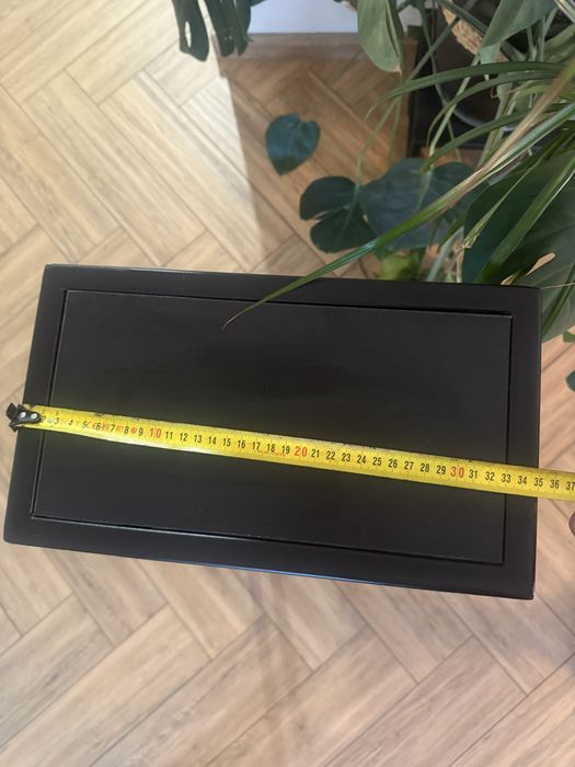 Wysoki regal półka czarny metalowy loft jak nowy