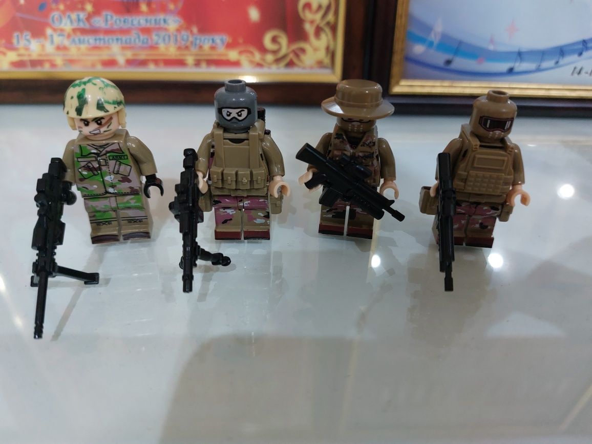Аналог лего военное ЗСУ військові Military конструктор