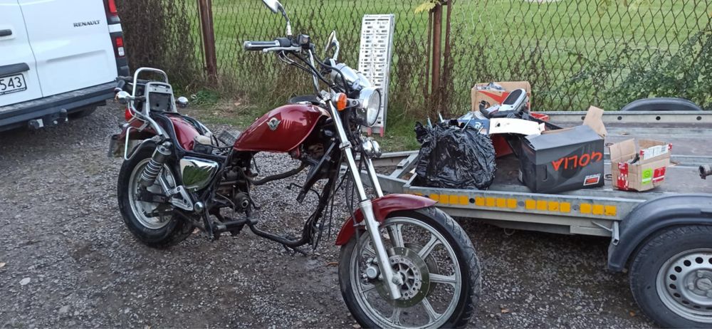 Kawasaki vulcan 750 mozliwy transport