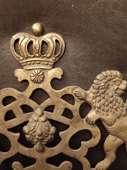 Chanuka - Judaika - menora - brąz - 26 x 25 cm