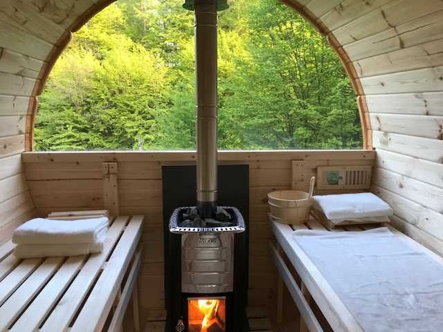 -15% LEŚNICZÓWKA domek sauna balia stawy w lesie 2,5 ha wyłączność!