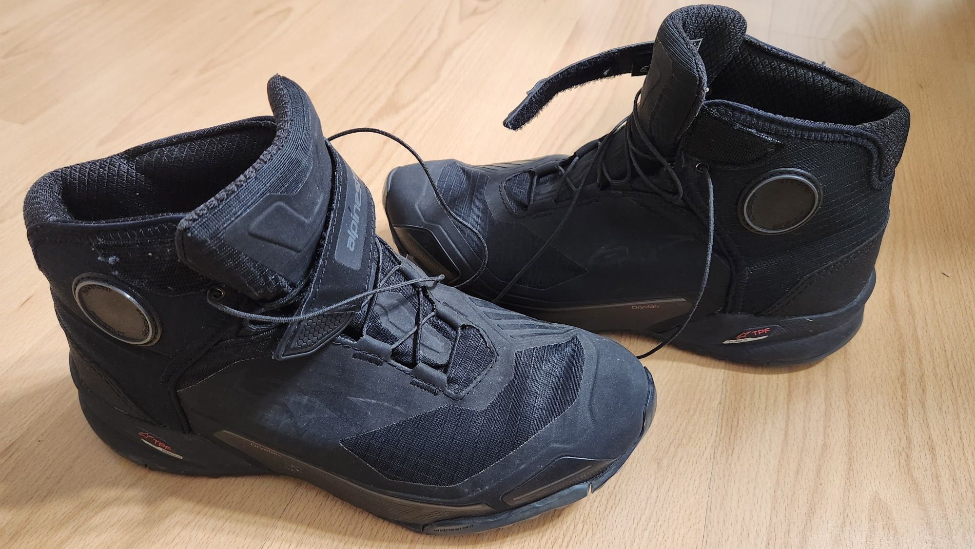 Botas Alpinestars CR-X Drystar Pretas - Muito pouco uso