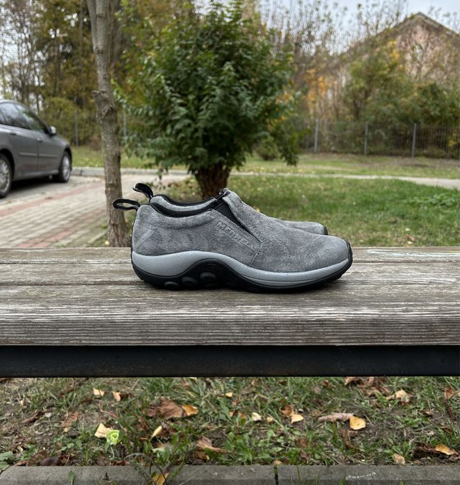Merrell Jungle Moc (37) кросівки шкіра напів черевики сірі