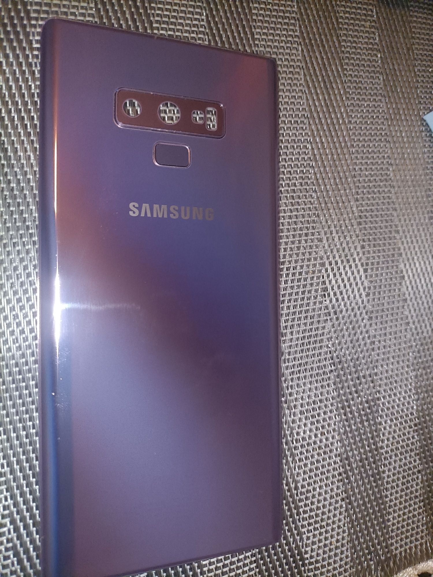 Orginalna Klapka samsung note 9 z czytnikiem lini i uszkodzonym lcd