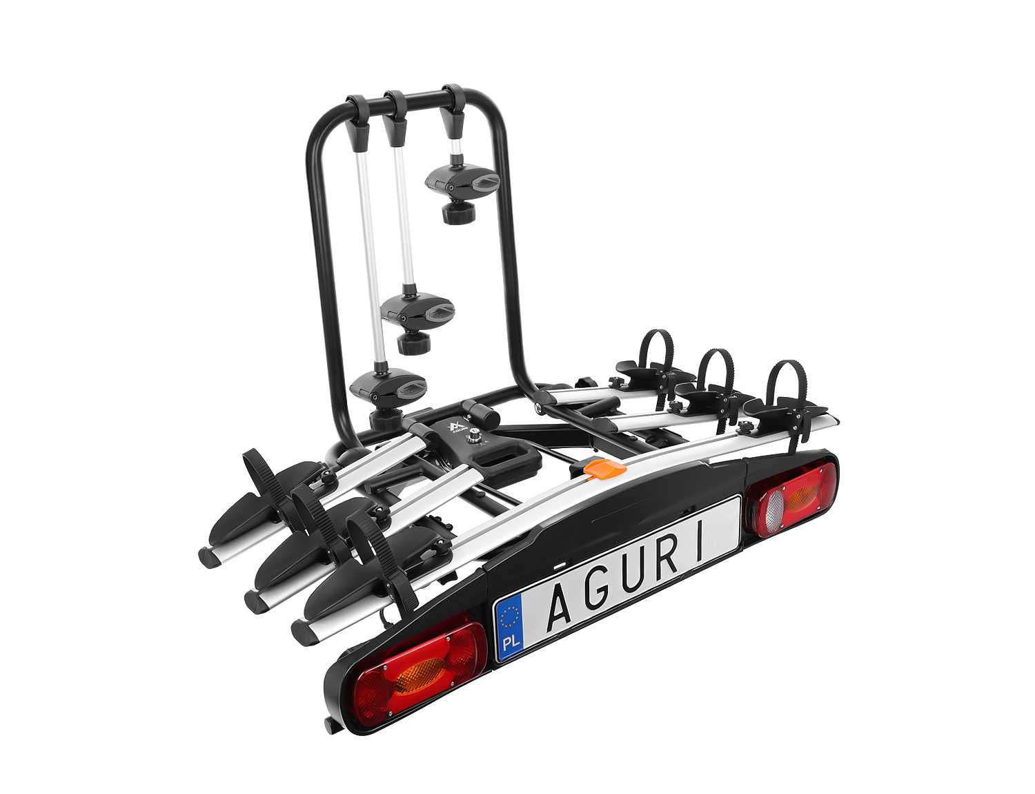 Platforma rowerowa bagażnik na hak AGURI Active Bike 3 / 4 rowery