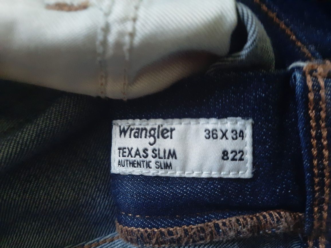 Spodnie męskie jeansy Wrangler Texas 36/34