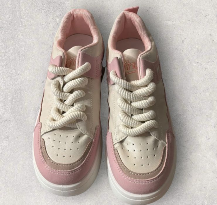 Nowe buty sportowe pudrowy róż rozm.38
