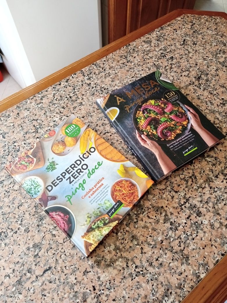 Conjunto livros culinária