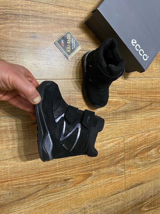 Ecco Gore-Tex ботинки зимние термо сапожки черевики детские ECCO р.23