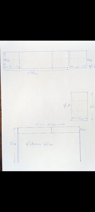 Meble do pokoju młodzieżowego biurko szafki