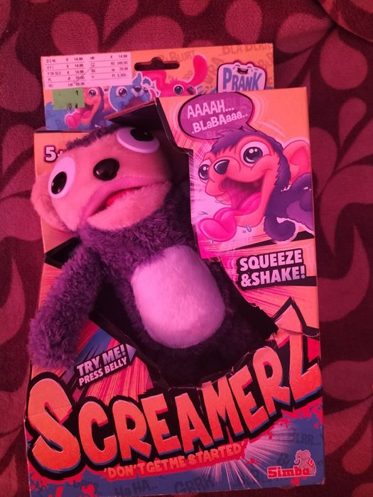 Interaktywna małpka Screamerz Simba