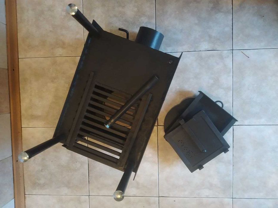 Печь буржуйка. Отопительная печь на дровах. Мобильная печь МОБІ.