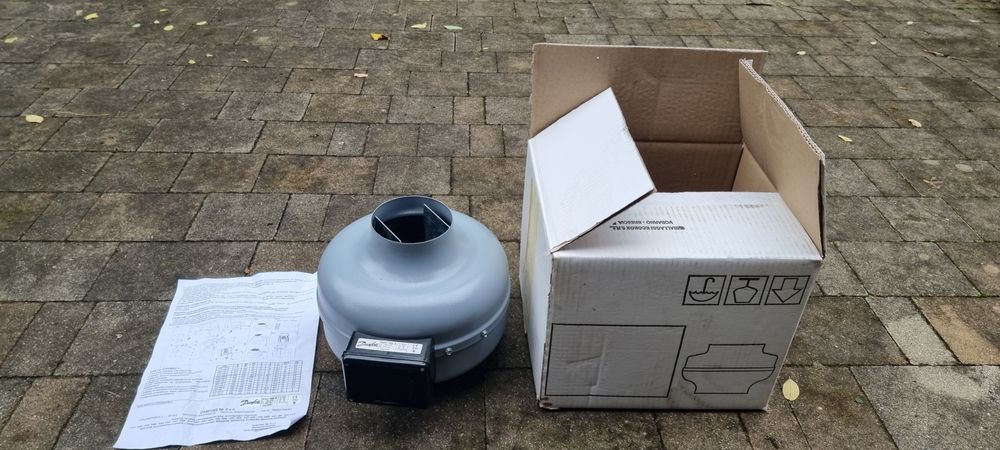 Wentylator kanałowy axc 100 nowy