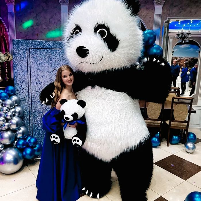 Білий ведмідь Снятин. Аніматори. Пес Патрон. Панда.Привітання на виїзд