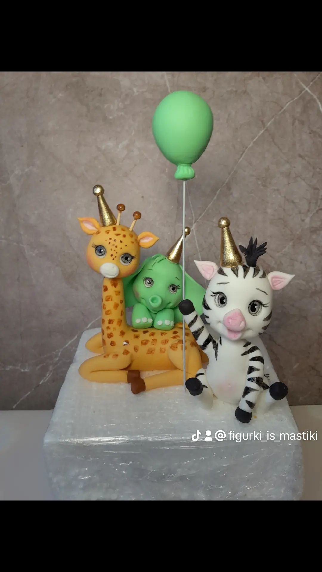 Фигурки из мастики