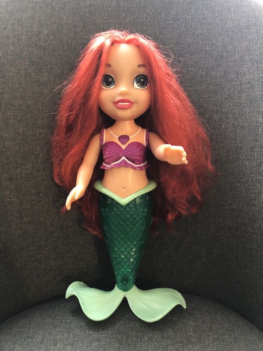Syrenka Lalka Arielka 35cm Mówi Świecący ogon