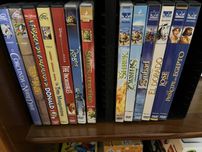 DVD filmes infantis.