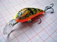 5 x Wobler SALMO Hornet 4F, GFP (Gold Fluo Perch), 3g - Nowy