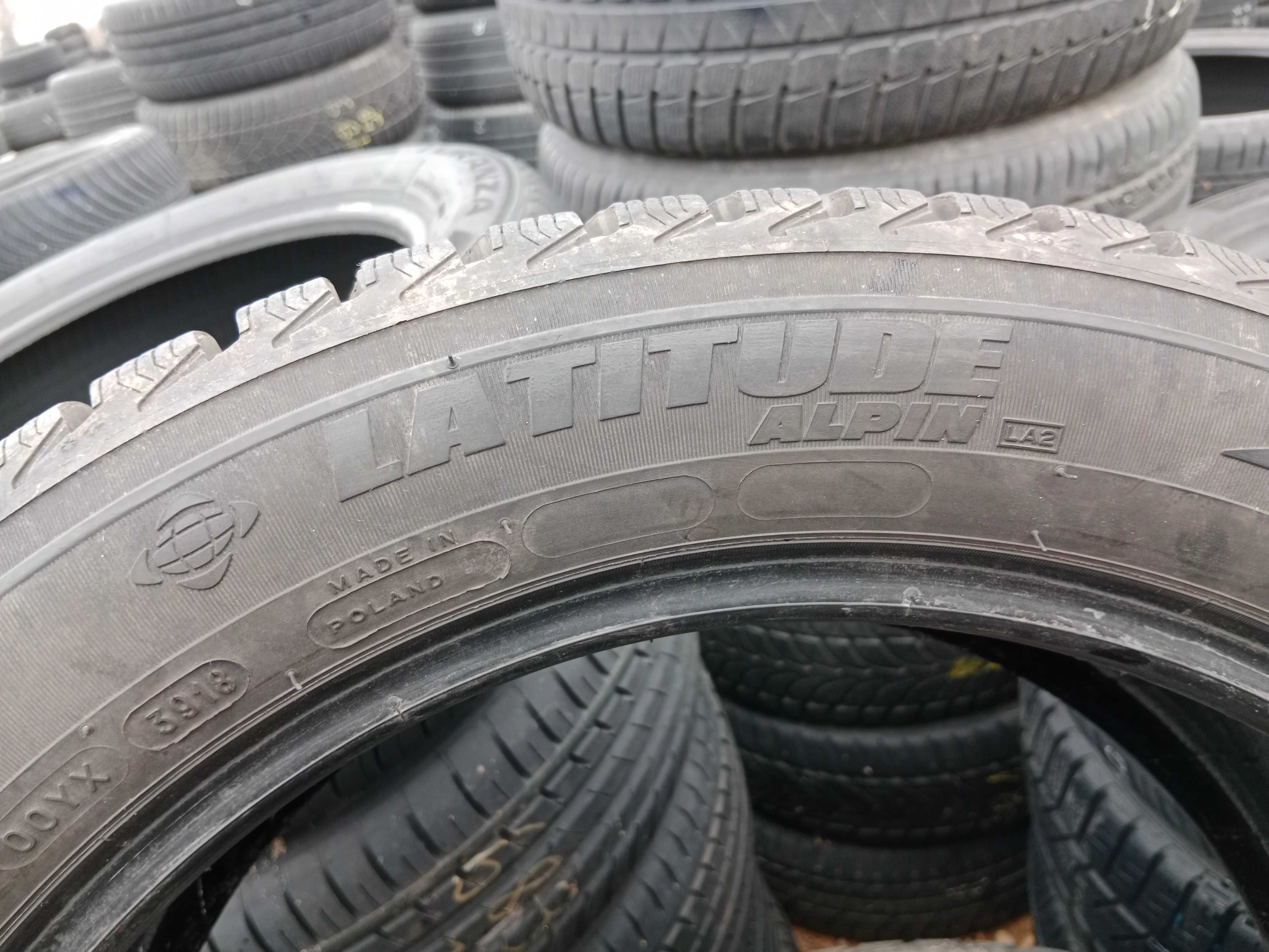 Opona używana 215/55R18 Michelin Lattitude Alpin LA2 1szt.