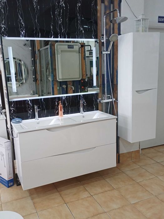 Móvel de Casa de Banho Haway 60 ; 80 ; 100 ; 1,20 Susp. OU C/ Pés