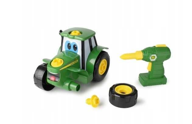 Zbuduj traktor Johnny Tomy John Deere NOWY