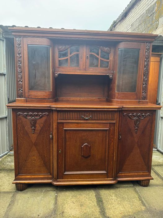 Duży kredens antyk secesja