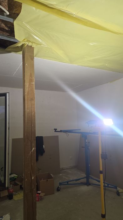 Zabudowa G-K oraz ocieplanie dachów Wełna