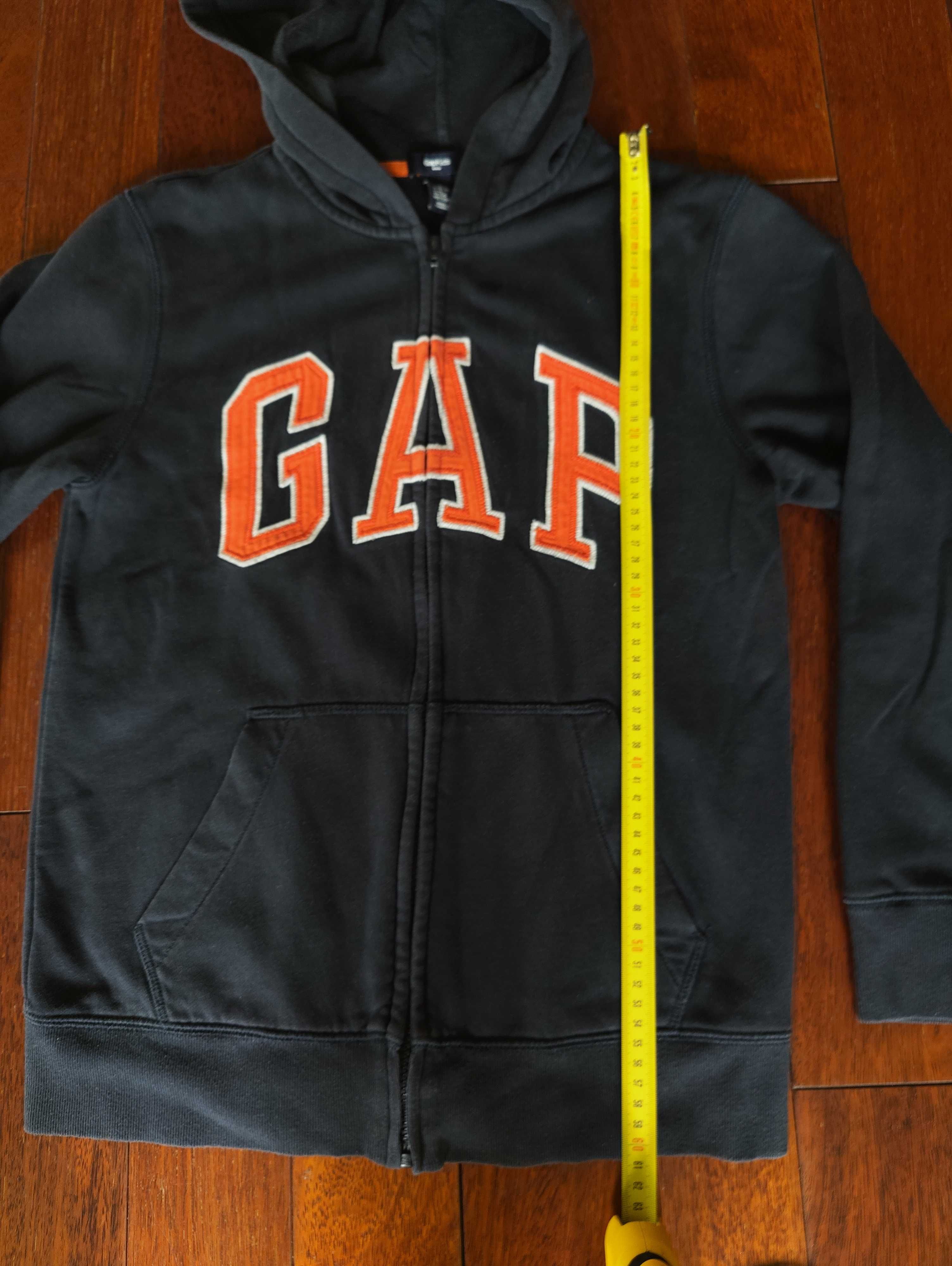 Bluza z kapturem GAP granatowa stan bdn wzrost 150