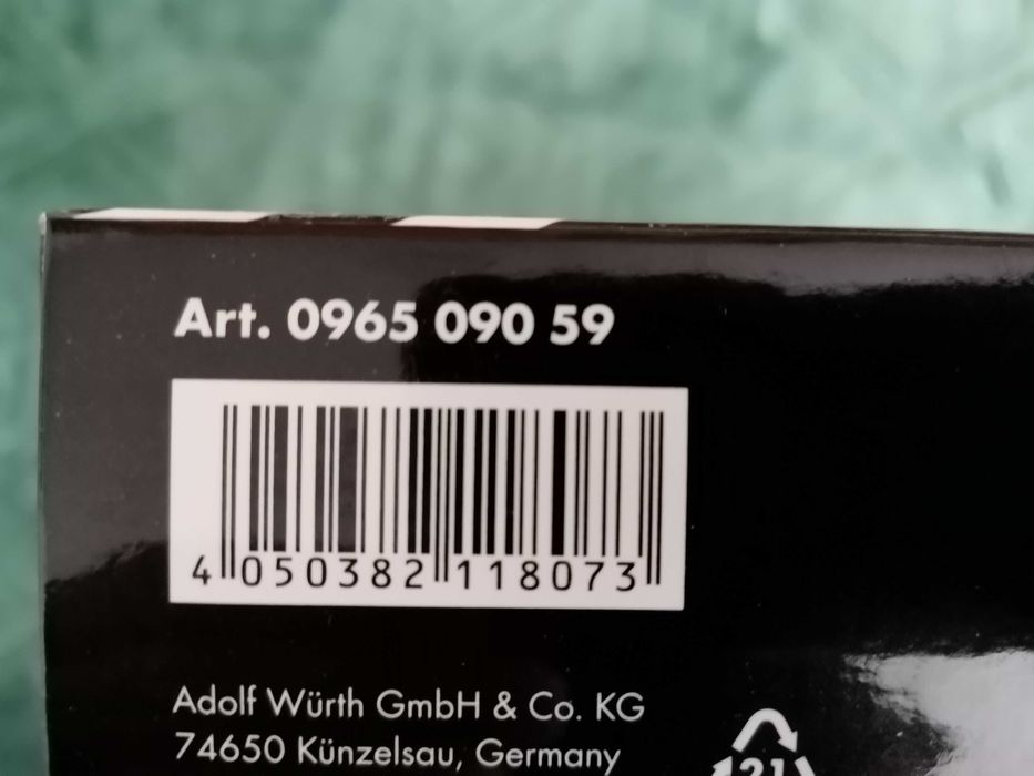 WURTH !!! Zestaw kluczy nasadowych 1/2 i 1/4 cala 59 el.