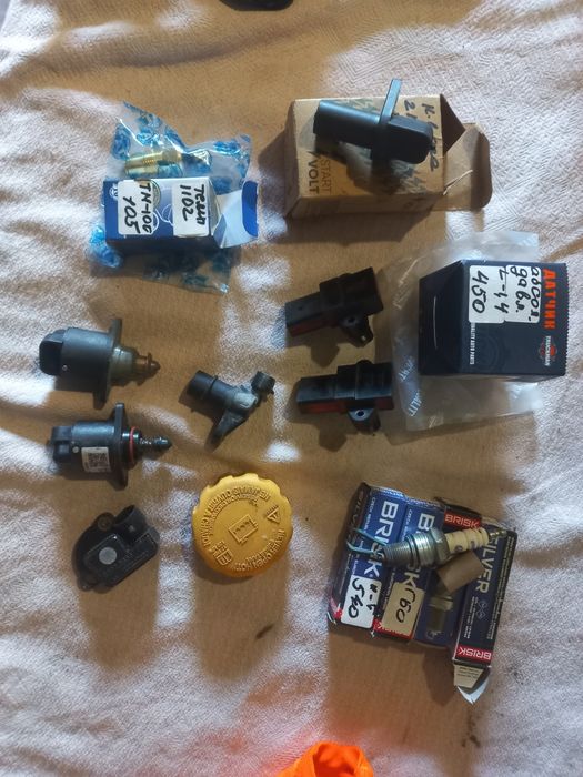 Daewoo sens Део сенс Датчик ДАД ,РХХ ,ДПДЗ свечи  датчик коленвала и т