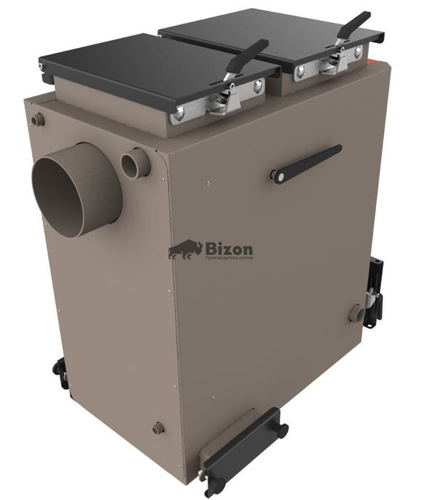 Твердопаливний шахтний котел Bizon FS Trio 20 кВт(тирса,дрова,вугілля)