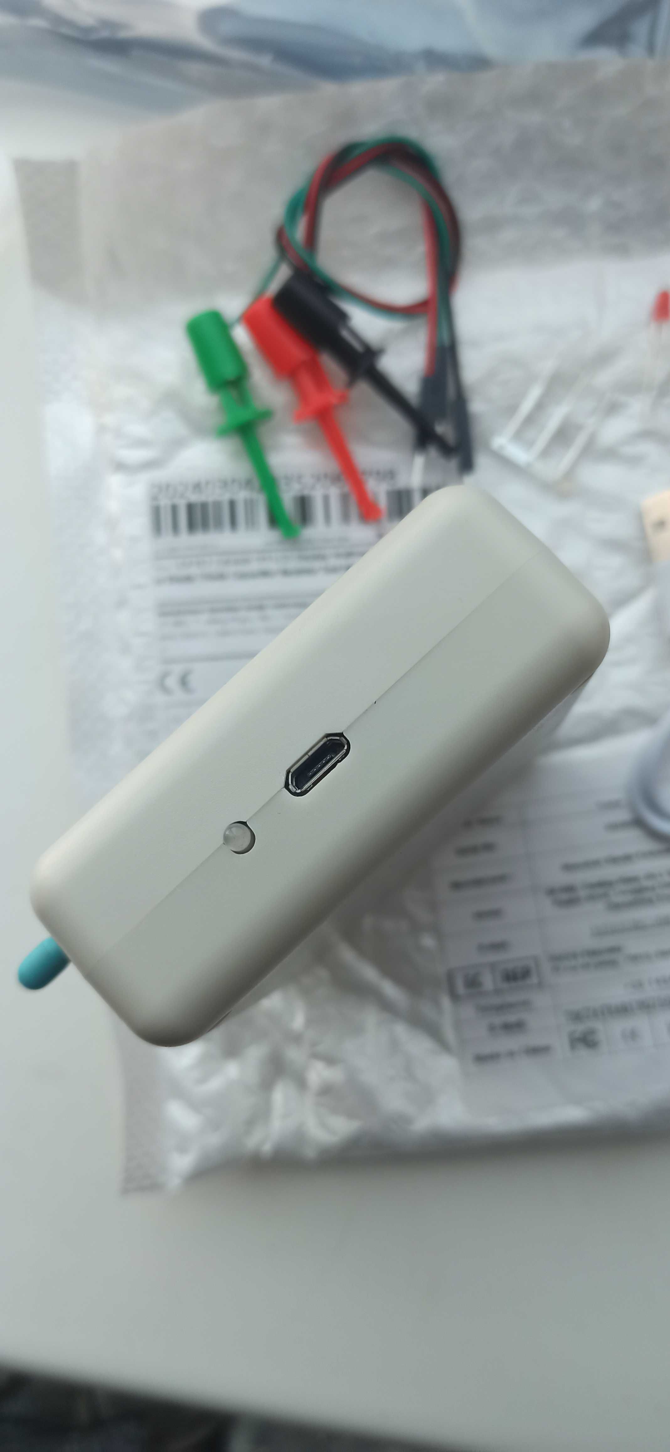 Тестер транзисторов LCR-TC1 измеритель ESR LCR, аккумулятор 300mAh
