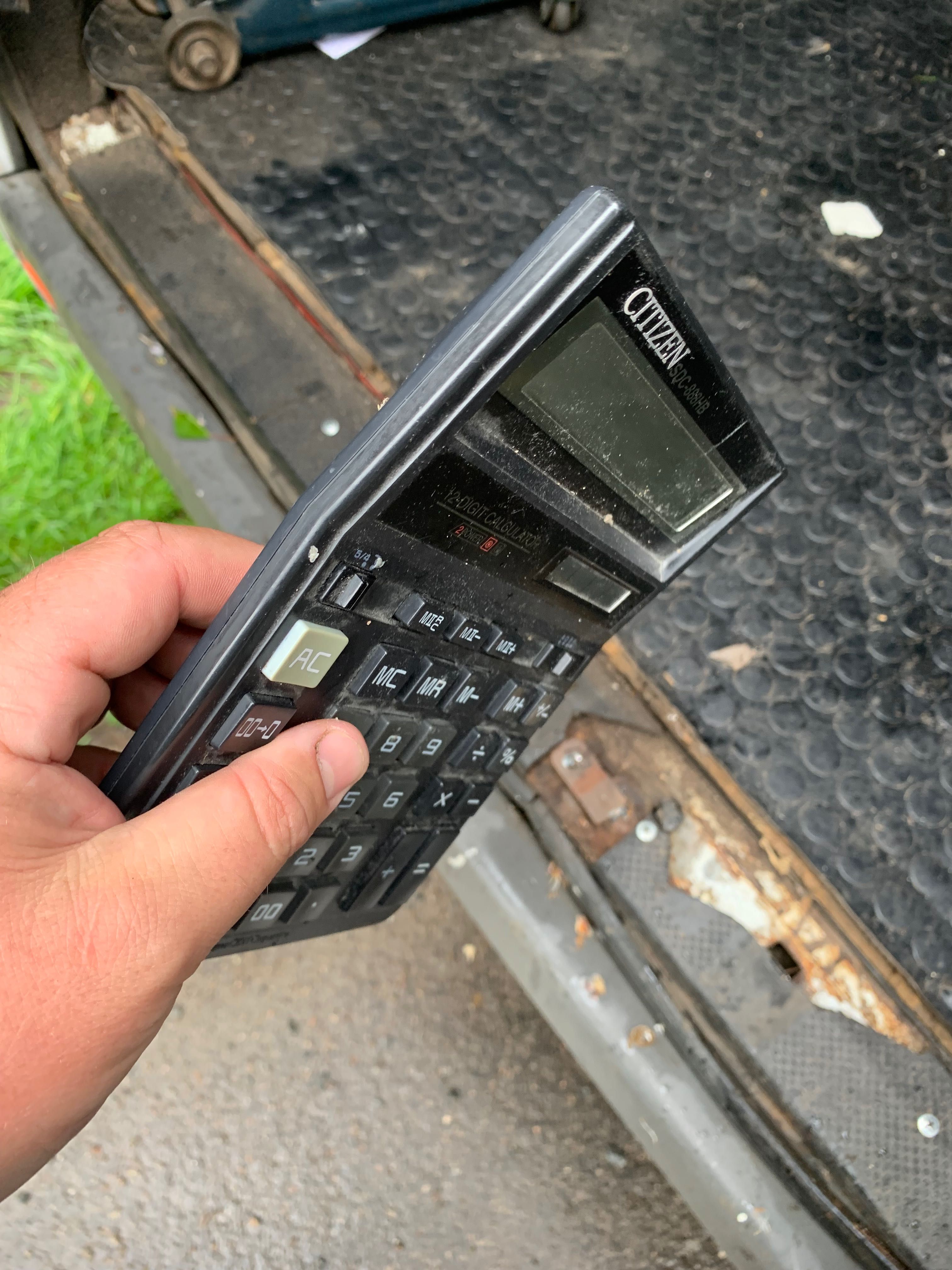 Калькулятор citizen sdc 888