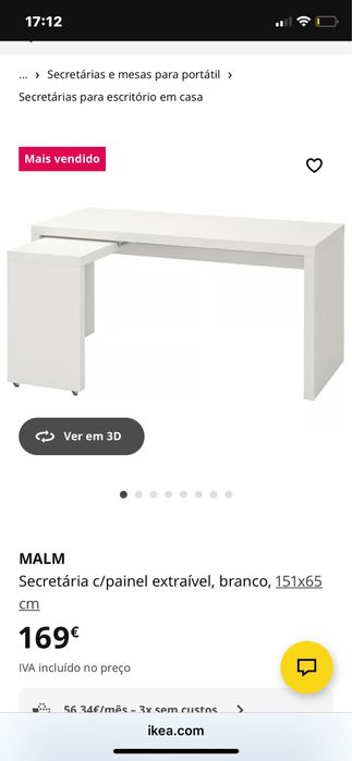 Secretaria Malm Ikea