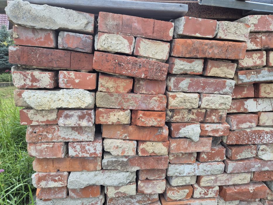 Stara cegła rozbiórkowa 13x27x6,5cm