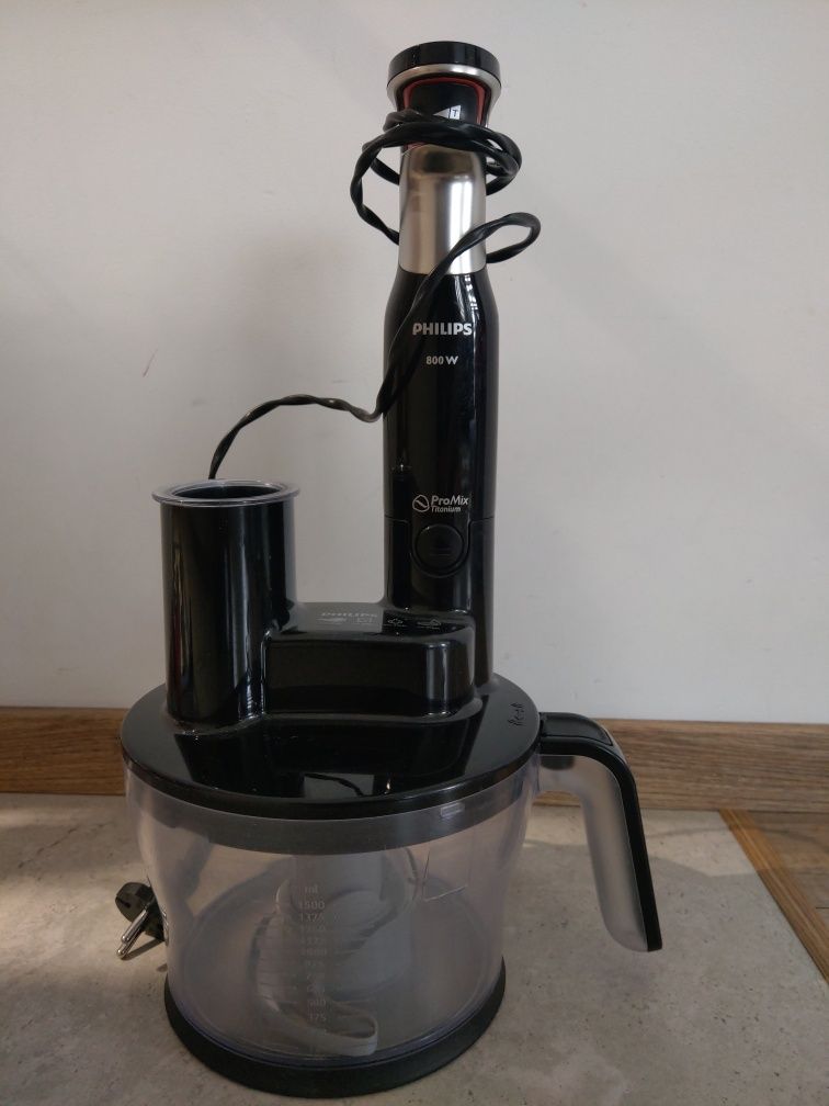 Blender Philips silnik z obudową HR1677/90 ostrze tarcza popkrywa misa