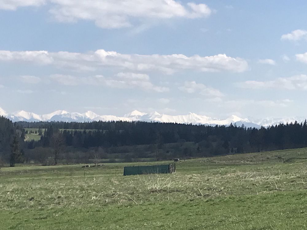 Piękna dzialka budowlana w Lipnicy Wielkiej- widok Babia Góra i Tatry