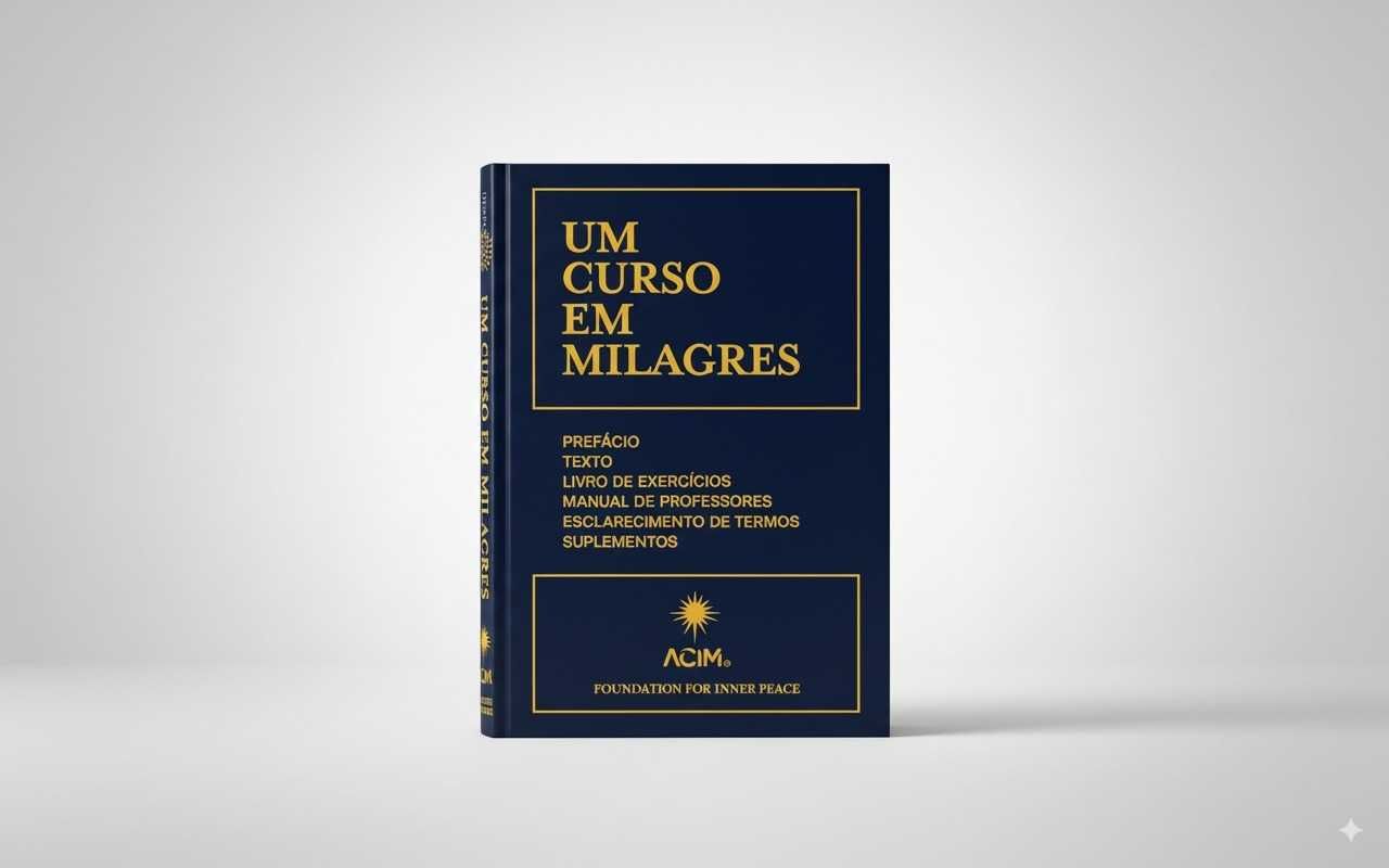 Um Curso em Milagres (Capa Dura em Portugues Europeu)
