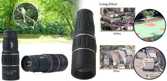 Монокуляр Bushnell 16×52 монокль, подзорная труба