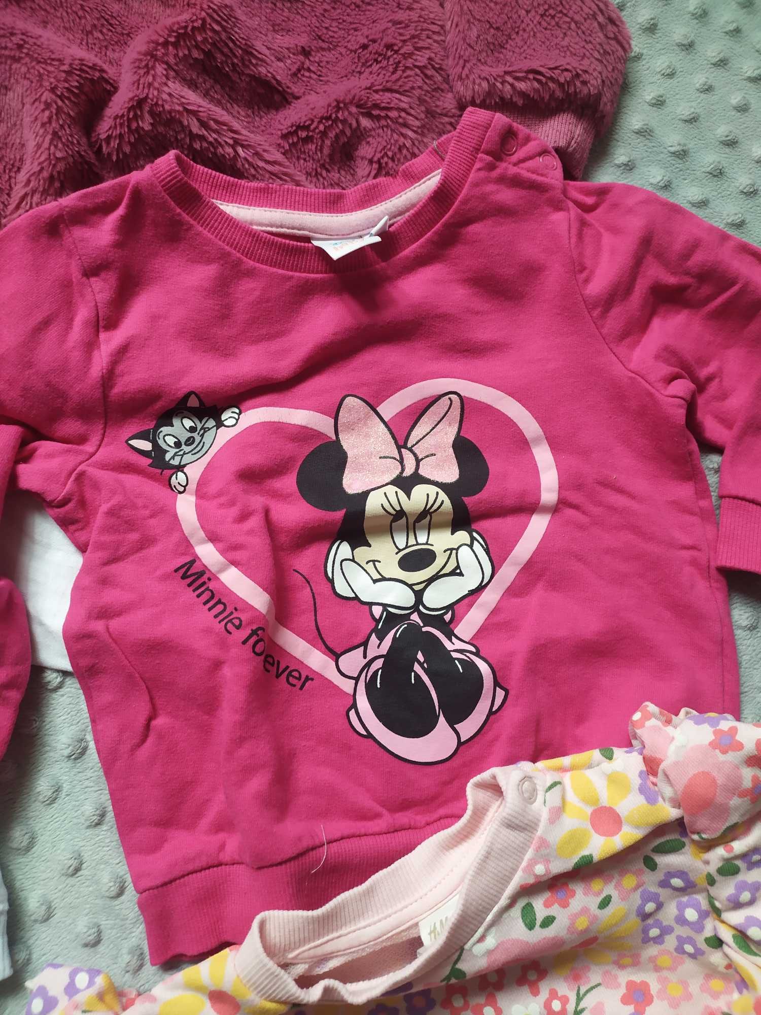 Bluzy dziewczęce H&M Lupilu Disney baby 80