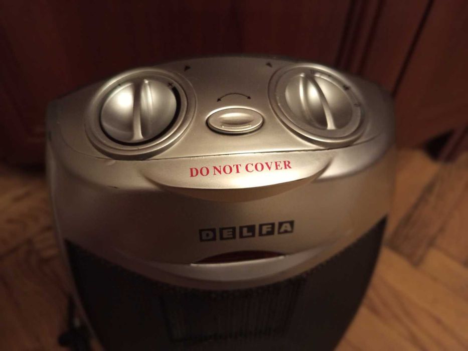 Тепловентилятор Delfa 1500Вт.потужності з обертанням,стан чудовий!