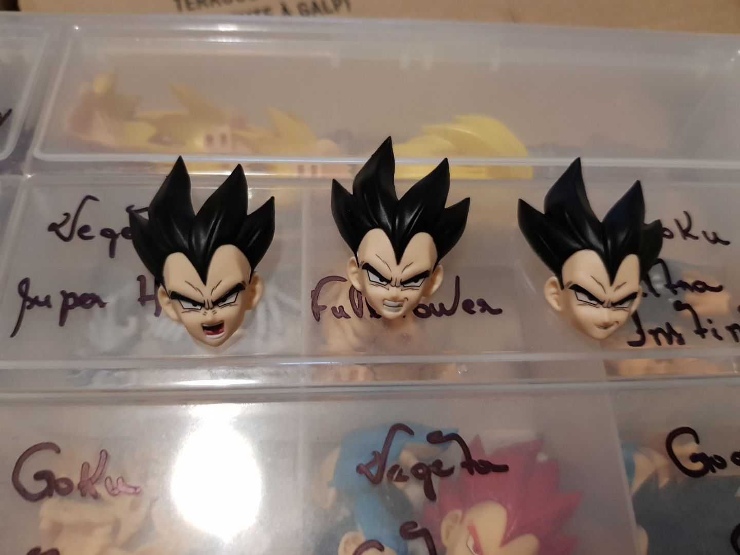 Sh figuarts Cabeças Vegeta