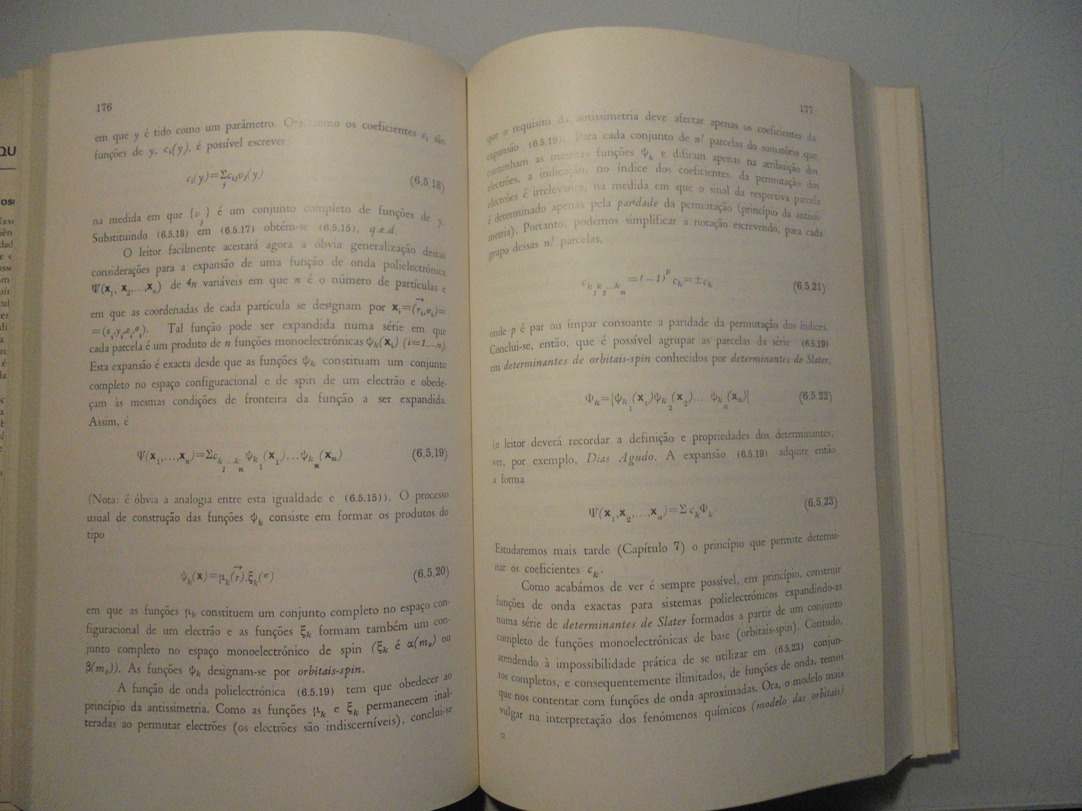 Dias (José J.C.Teixeira);Química Quântica-Fundamentos e Métodos