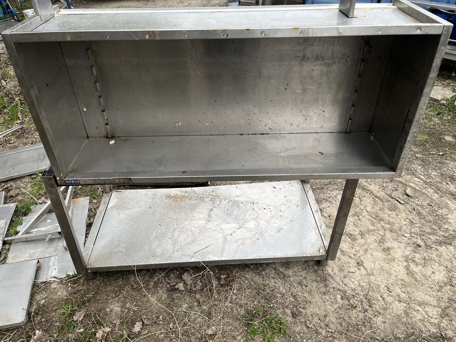 Półka 140x40x60 szafa szafka gastronomiczna stal nierdzewna wisząca