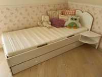 Łóżko dziecięce dla dziewczynik 2szt. 193.8 X 96.2 X 85 CM