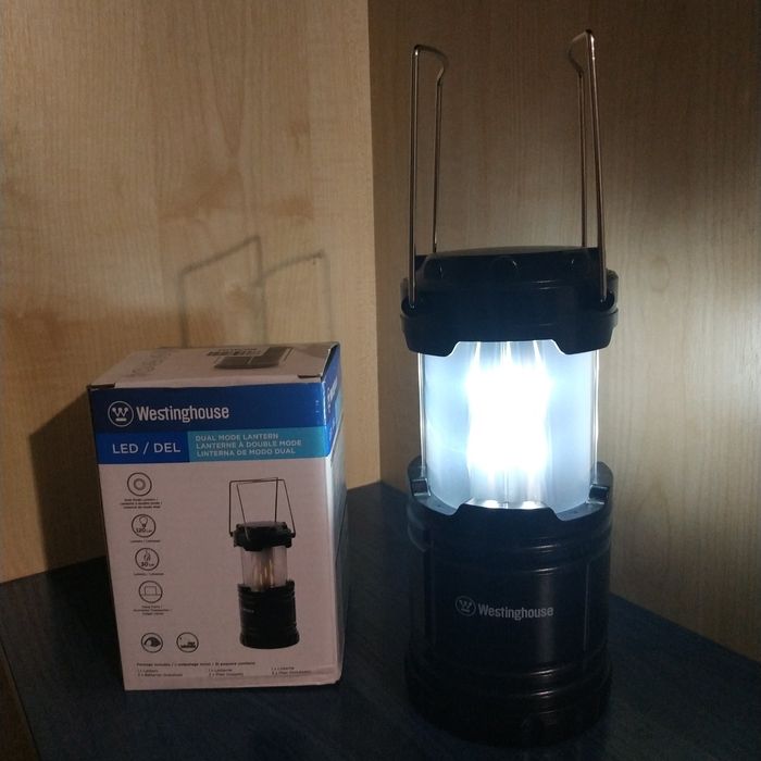 Ліхтар кемпінговий Westinghouse WF86 + 3 x AA R6 розкладний пламя
