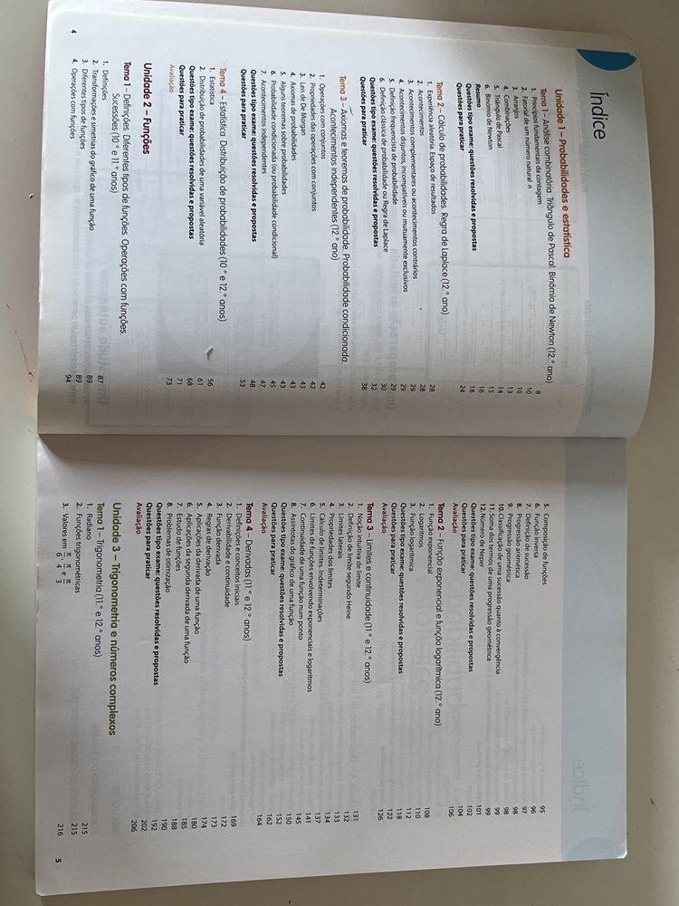 Preparacao para o Exame final nacional - Matematica A 2017