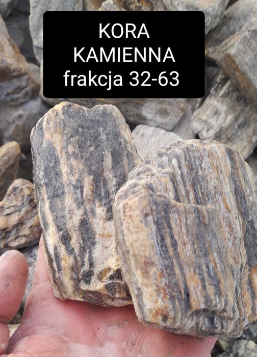 Grys Kora Kamienna, kamień ogrodowy ozdobny 25kg