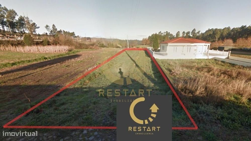 Lote com 1060m2 com PIP aprovado para Moradia  T3 Unifamilar - Forjães