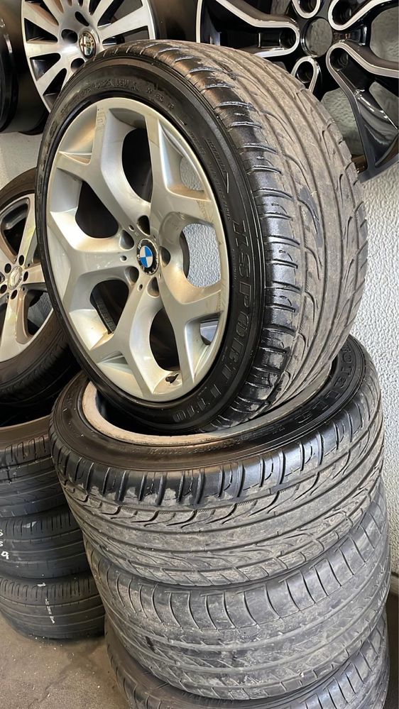 Pack jantes e pneus 20 5x120 BMW Originais X5 e X6